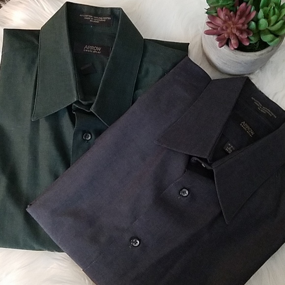 Arrow Other - BUNDLE OF 2 MENS DRESS SHIRTS
